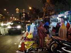 Saat Jalan di Pasar Gembrong Jadi Tempat Tarawih