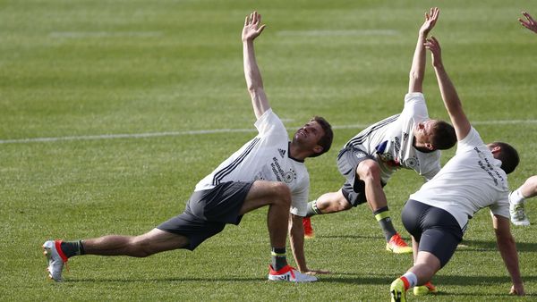 Timnas Jerman Latihan Ringan