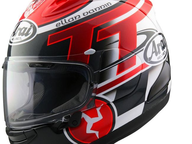 Arai Jual Helm IOM TT di Indonesia, Harganya Rp 10,5 Juta