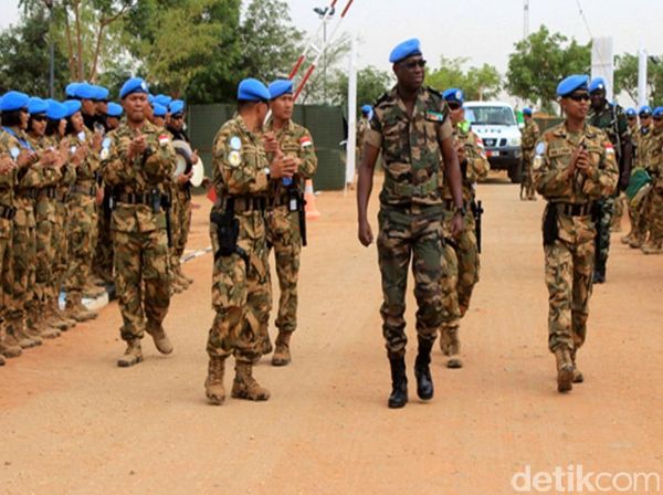 Komandan Sektor Barat Unamid Tinjau Batalyon TNI Konga