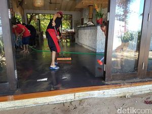 4 Hari ini Air Laut Terjang Hotel dan Kafe Kawasan Sanur, Begini Penampakannya 4 Hari ini Air Laut Terjang Hotel dan Kafe Kawasan Sanur, Begini Penampakannya