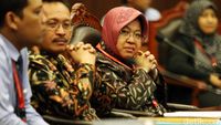 Risma Hadiri Sidang di MK