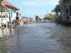 Banjir Rob Melanda di Tiga Desa di Probolinggo