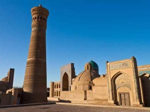 Ada Menara Kematian di Komplek Masjid Cantik Uzbekistan