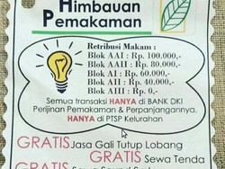 Pemakaman di DKI: Retribusi Terjangkau dan Banyak Gratisnya