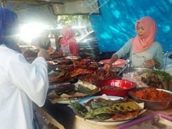 Geliat Keramaian Kota Tua Ampenan Jelang Berbuka Puasa