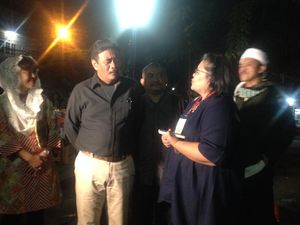 Wagub Djarot Sahur Bersama Warga Pasar Kampung Ambon Jaktim