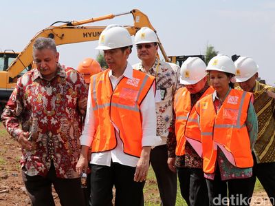 Grounbreaking PLTU Lontar oleh Presiden Jokowi