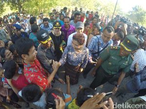 Tempuh Perjalanan 26 Jam, Menteri Susi Tiba di Lembata