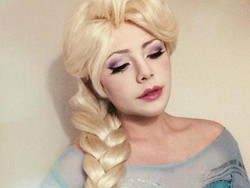 Pria Ini Bertransformasi Jadi Putri Elsa Hingga Cinderella