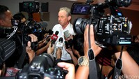 Sementara di masa bermainnya, ia berposisi sebagai striker dan punya empat caps membela Timnas Austria. Rengga Sancaya/detikcom.