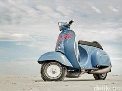 Vespa Ini Ditenagai Mesin Husqvarna