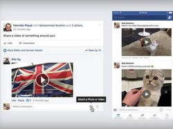 Komentar di Facebook Sekarang Bisa Pakai Video
