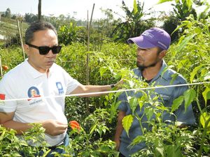 Safari Ramadan, Ketua MPR Zulkifli Hasan Dengarkan Keluhan Petani di Garut