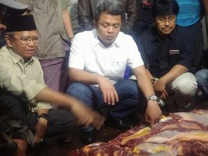 Cek Harga Daging, Ketua KPPU dan Wagub Sulsel Sidak RPH Makassar