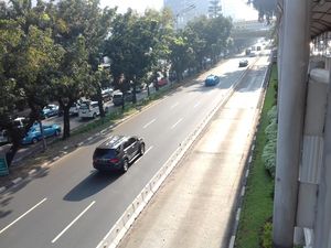 Biasanya Sering Ada Mobil Nakal, Busway Polda Metro-Bundaran Senayan Kini Steril