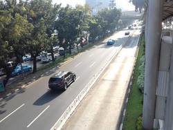 Biasanya Sering Ada Mobil Nakal, Busway Polda Metro-Bundaran Senayan Kini Steril