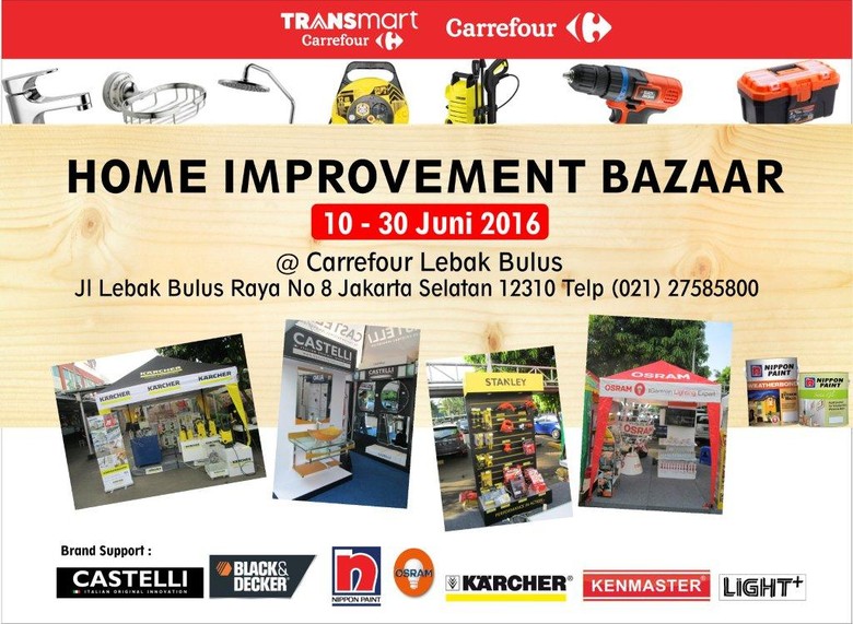 Pameran Home Improvement di Carrefour Lebak Bulus