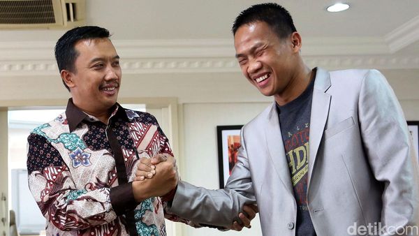 Daud Yordan Temui Menpora
