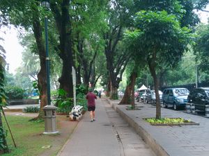 Pengunjung yang Olahraga di Taman Suropati Boleh Parkir Hingga Pukul 9