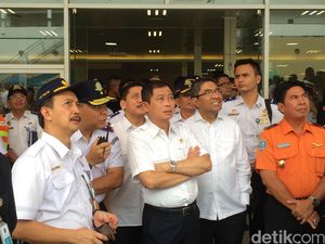 Menteri Jonan Cek Kesiapan Pelabuhan Tanjung Priok Jelang Lebaran