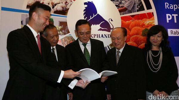 Charoen Pokphand Bagikan Dividen Rp 475 Miliar