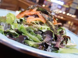 Sensasi Salad Saus Wasabi di Salad Bar Pacific Place