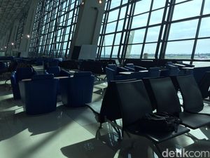 Karpet dan Kursi Sudah Terpasang Rapi di T3 Ultimate Bandara Cengkareng