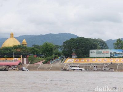 Seperti Ini Sungai Mekong di Perbatasan 3 Negara