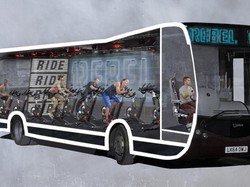 Di Bus Ini, Nantinya dalam Perjalanan ke Kantor Orang Bisa Berolahraga