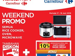 Tambahan Promo 5% Produk Oven Hingga Microwave di Transmart Carrefour