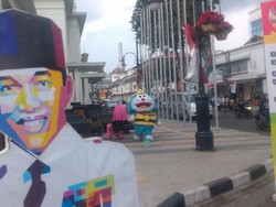 Begini Serunya Warga Bandung Ngabuburit di Jalan Sukarno