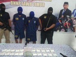 2,1 Kg Sabu dan 3 Ribu Butir Pil Ekstasi Disita dari Dua Kurir Narkoba