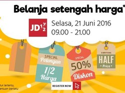 10 Ribu Produk Diskon 50%, Mau?