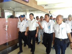 Jelang Mudik, Menhub Juga Cek Kesiapan Syamsudin Noor Banjarmasin