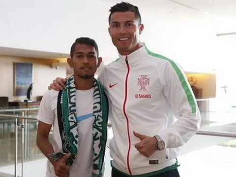 Martunis dan Cristiano Ronaldo
