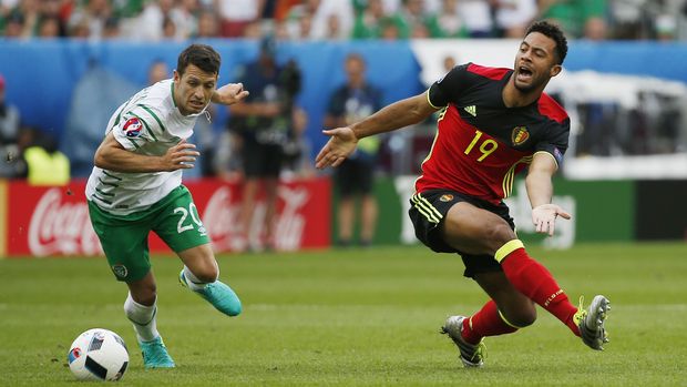 Mousa Dembele dipercaya tampil sebagai starter saat Belgia melawan Prancis.