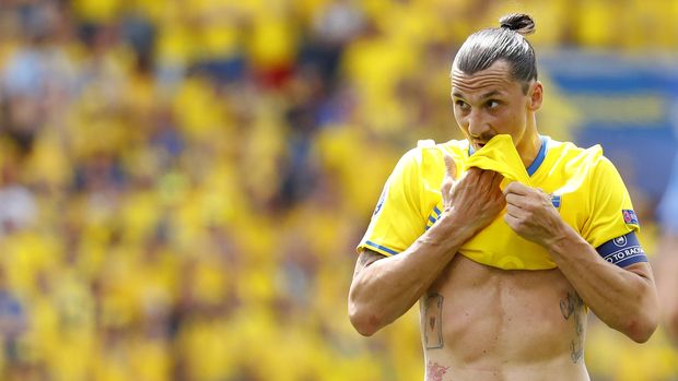 Zlatan Ibrahimovic pernah membawa Swedia menang 4-2 melawan timnas Inggris pada November 2012.