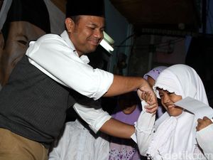 M Idrus Buka Bersama di Kebon Sirih