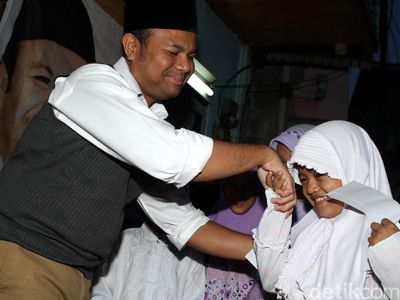 M Idrus Buka Bersama di Kebon Sirih