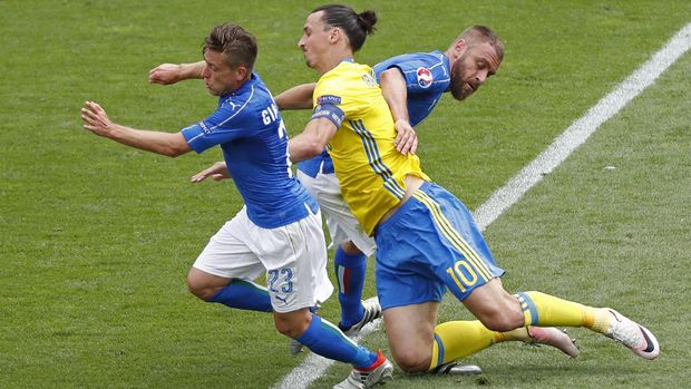 Zlatan Ibrahimovic telah pensiun dari timnas Swedia dan tak bermain di Piala Dunia 2018. 