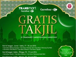 Gratis Takjil di Transmart Carrefour