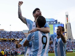 Gol dan Assist-Assist Messi Bantu Argentina Hantam Venezuela