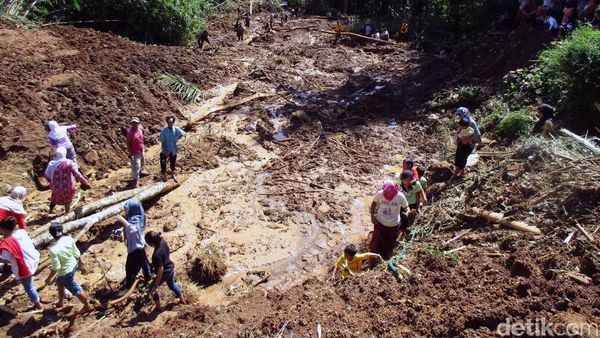 Ini Dia Lokasi Longsor di Purworejo