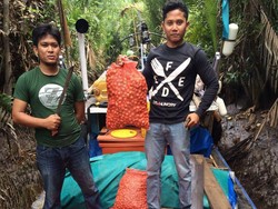 Polres Bengkalis Amankan 3 Ton Bawang Merah Selundupan