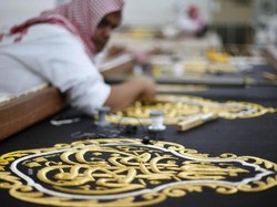 Kiswah, Kain Penutup Kakbah yang Terbuat dari 700 Kg Sutra dan 120 Kg Emas