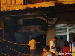 Ruko di Bandung Terbakar, Seorang Perempuan Tewas