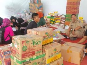 Sehari Dibuka, Posko Bantuan Jateng di Pemkot Surabaya Terkumpul Rp 20 Juta Lebih