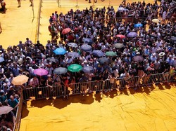 Proyek Seni Jalan di Atas Air di Italia Dibuat Selama 40 Tahun