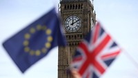 Saat MU belum lagi bisa merasakan kemenangan di fase knock out, negara Inggris bahkan sudah keluar dari Uni Eropa atau yang dikenal Brexit pada 2016. (Foto: REUTERS/Neil Hall/File Photo)